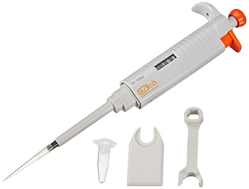 sunLab SU1704 Mikroliterpipette, Autoklavierbar, 10 µL-100 µL Kapazität
