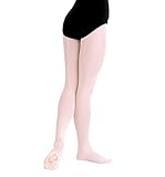 Body Wrappers C45 TotalSTRETCH Girls' Mesh Backseam Convertible Tights