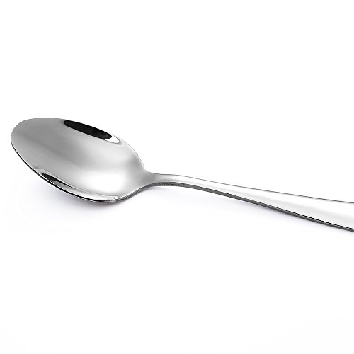 3 Eslite+12+Piece+Stainless+Teaspoon+6+7+Inches