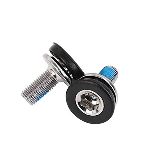 PPX 10 Pieces 8mm Hex Crank Arm Fixing Bolts Bicycle Crank Screws for Square Hole Crankset Bottom Bracket - Thumbnail 5