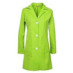 TAILOR'S Women's Lab Coat Apple Green