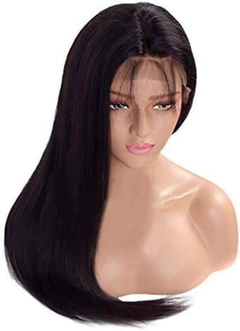Wigs - Hot Sale!!!! Zariavo Black Brazilian Stright Hair Wigs Hair Natural Lace Front Wig - Designed by Yourself - Breathable and Smooth Perfect for Daily, Cosplay, Party
