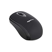 AmazonBasics Wireless Computer Mouse with Nano Receiver