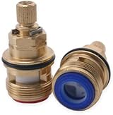 TapSparesUK Ceramic Tap Cartridge Set for Franke Ascona 3308R Quarter Turn Valve view 2