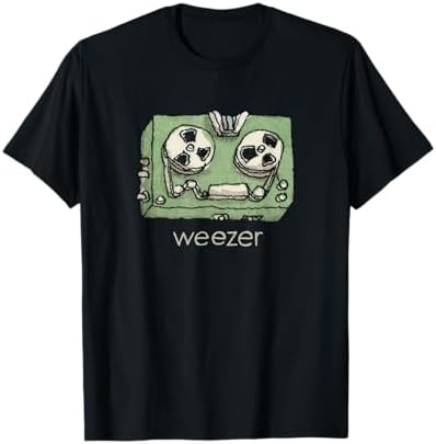 Amazon.com: Weezer - Green Album Circle T-Shirt Small : Clothing
