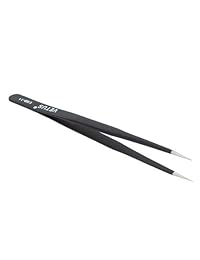 urbest® Compacto Recto Extra Fine Point Slim Tweezer