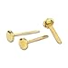 Value Pack of 400 ACCO Brass Plated Paper Fastener, 1 Inch Length, 400 Fasteners per Box (A7071710)