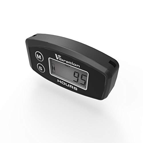 Jayron JR-HM015B LCD Wireless Hour Meter,Digital Vibration Hour Meter,for All Vibrating Machine,Air Compressor,Generator,Jet ski,Lawn Mower, Motocycle,Chainsaw and Other Small Engines (Black-015B) - Thumbnail 3