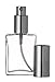 Riverrun Perfume Atomizer Empty Refillable Glass Bottle Silver Sprayer 30ml 1 oz (1 Bottle)