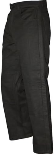 AGV Sport Midnight Men's Kevlar Jeans Road Race Motorcycle Pants - Black / Waist: 34 - Inseam: 36