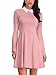 FENSACE Womens Peter Pan Collar Halloween Costumes for Women Pink, Medium