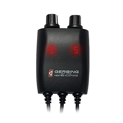 image for Gerbing 12V Portable Dual-Zone Temp Controller, unisex-adult, Black, M