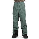 Dakine Men's Reach 20K 2L Snowboard Pant – Waterproof Breathable Recycled Shell Pants with RECCO®, Smoked Grass, Medium