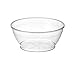 Embellish Hard Plastic 6 Ounce Clear Bowls 20 Count