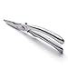 TUO Silver Poultry Shears, Multi-function Chef Kitchen Scissors, Stainless Steel Food Heavy Duty Scissors for Bones, Meat, Fish, Vegetables