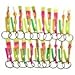 20 Amazing Arrow Rocket Copters. Led Light Helicopter Flying Toy - Elastic Powered Sling Shot Heli. Similiar to Flare Copter by Gingerscoolstuff