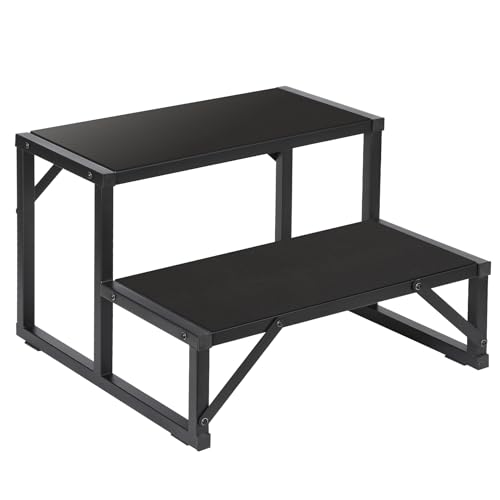 Photo 1 of Talustool Hot Tub Step 500LBS Capacity Spa Side Step 2-Step Stairs Edge Spa Step 24” Outdoor RV Step Ladder Support Step Stool Pool Ladder Heavy Duty Steel Pedal