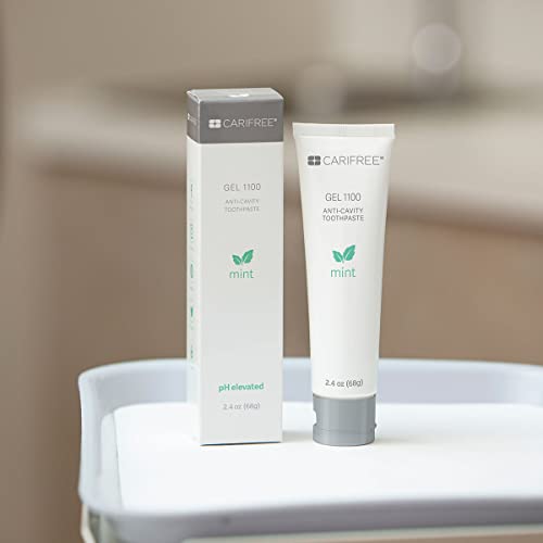CariFree Gel 1100 (Mint) AntiCavity Toothpaste Cavity Prevention Freshens Breath and