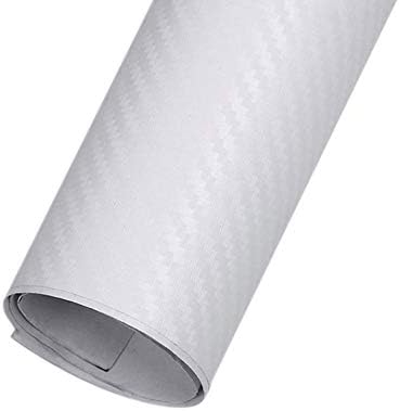 Deasengmin 1.27mx30cm Carbon Fiber Vinyl Car Wrap Sheet Bubble Free Roll Film 3D Car Stickers Decals Car Styling Accessories