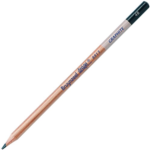 Royal Talens Bruynzeel Design Graphite Pencil, 4B Lead (8815K4B)