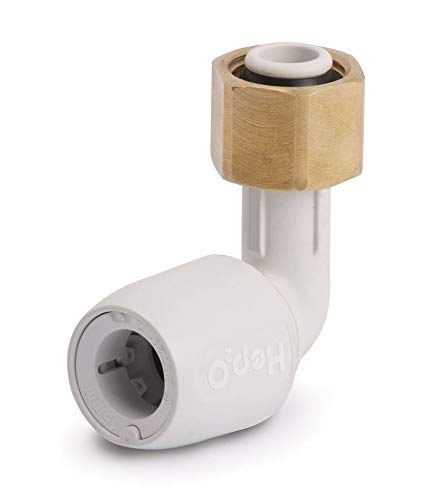 Hep2O 15mm x 1/2 Inch Bent Tap Connector - Pack of 2
