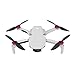 Helistar 4 Pcs Aluminum Motor Cover Protective Cover Compatible with DJI Mavic Mini Drone, Red