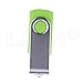 LHN® 2GB Swivel USB Flash Drive USB 2.0 Memory Stick (Green)