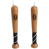 WILTON BASEBALL BAT 6-Piece Candle Set 2811-750