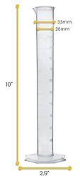 EISCO Graduated Cylinder, 100mL - Class A Tolerance