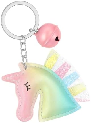 Malkin® Unicorn Keychain for Girls | Cute Anime Key Ring | Rubber