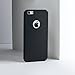 totallee iPhone 6 Case, iPhone 6s Case, Black Durable Shock Absorbing Rubber Cover with Excellent Grip fits 4.7 inch iPhone - Tough & Protective and Light & Slim The Doberman (Black)