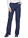 Cherokee Women Scrubs Pant Workwear Core Stretch Mid Rise Straight Leg Drawstring WW130, S, Navy