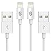 Syncwire iPhone Charger Lightning Cable - [Apple MFi Certified] 2-Pack 3.3ft for iPhone Xs, Xs Max, XR, X, 8, 8 Plus, 7, 7 Plus, 6s, 6s Plus, 6, 6 Plus, SE, 5s, 5c, 5, iPad Mini/Air / Pro – White