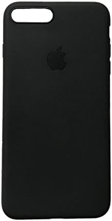 PIVCO Premium Silicone Case and Cover for iPhone 7 Plus and iPhone 8 Plus (Black)