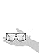 Dragon Alliance Matte Black/Silver Ion Domo Sunglasses