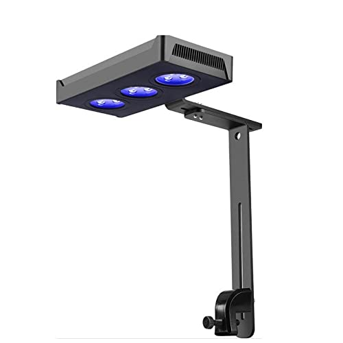 Bulipu A030 30W Aquarium LED Reef Light, Full Spectrum Fish Tank Coral Light, Touch Control, Mounting Bracket Included