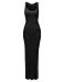 JJ Perfection Women's Sleeveless Ribbed Knit Bodycon Maxi Dress