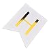 Fecedy ® Cartoon Happy Birthday Banner Colorful Bunting (White)