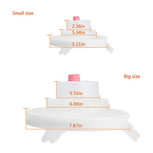6Pcs Sizes Stretch Lids, Wenini Reusable Silicone Food and Bowl Covers, Seal Cover Lids, Keep Food Fresh Storage Cover (Clear)
