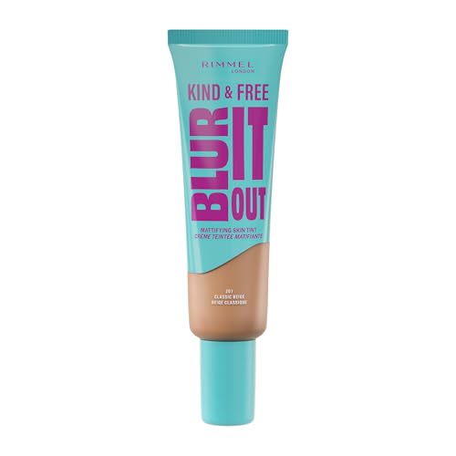 | Kind & Free | Blur it out | Base de Maquillaje Líquida | Classic Beige 201 | 30ml