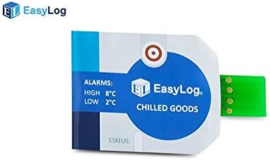 EasyLog EL-CC-1-001 Chilled Goods Data Logger with Alarms: High 8°C, Low 2°C