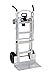 Cosco 3-in-1 Aluminum Hand Truck/Assisted Hand Truck/Cart w/ flat free wheels primary