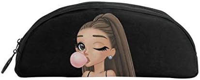 Ari-Ana Cute Gran-De Students Super Large Capacity Canvas Pencil Case Pen Bag Pouch Stationary Case Makeup Cosmetic Bag