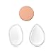 Fantcen Original Silicone Makeup Sponge With Bonus Powder Puff Cosmetics silisponges sponge blender For Foundation Concealer BB Cushion or Cream etc.(2 packs Limited Edition)
