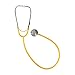 MABIS Spectrum Series Lightweight Nurse Stethoscope, Yellow, 30 Inch
