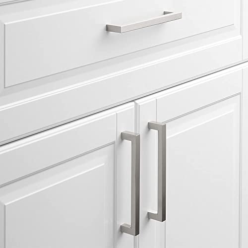 homdiy 30 Pack 8 Inch Brushed Nickel Cabinet Pulls