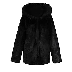 MOKIWI Men Thermal Faux Fur Coat Fleece Super Warm