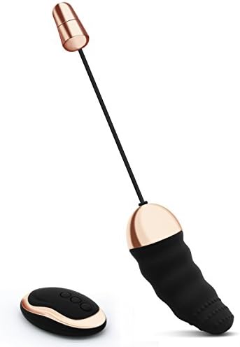 AMRTAKO Wireless Remote Love Egg Rechargeable,10 Speed Mini Powerful Waterproof Silicone Pocket Travel