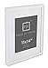 Golden State Art, 11x14 Photo Frame for 8x10 Pictures, with Ivory Color Mat & Real Glass, White