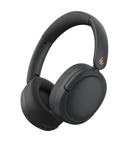 W800BT Pro Cuffie Cancellazione Attiva del Rumore Ibrida, Bluetooth 5.4, Hi-Res Audio, Riduzione del Rumore delle Chiamate AI, 45 Ore Autonomia, Ricarica Rapida, Pieghevole - Nero